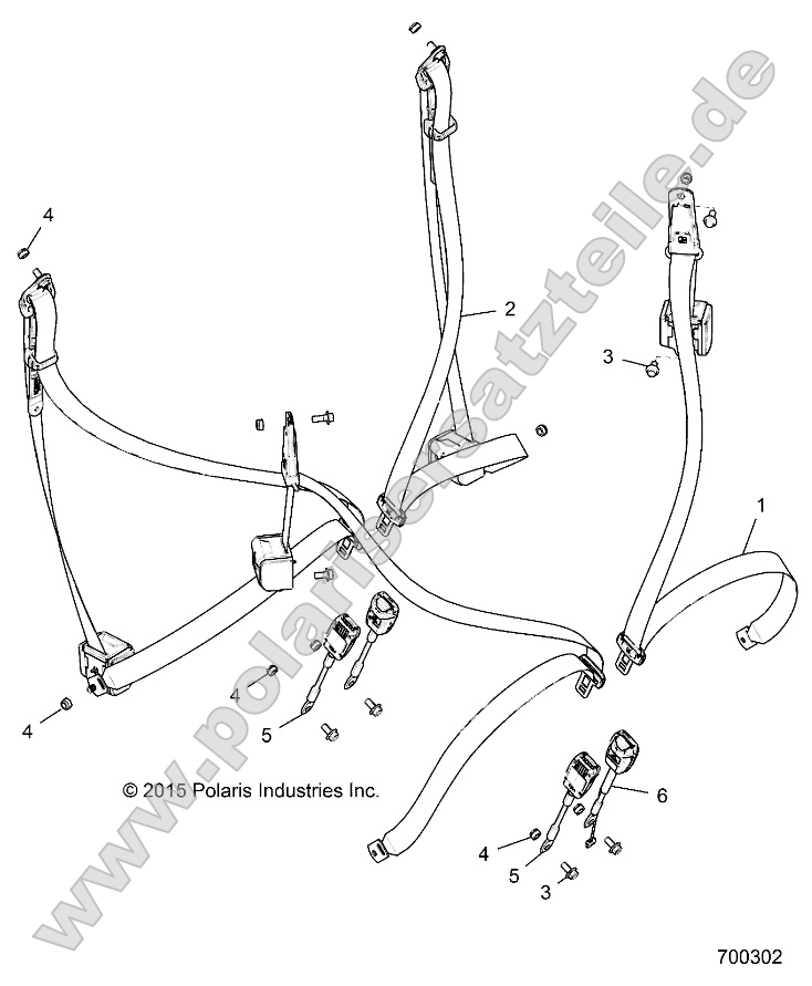 Body, Seat Belt Mounting