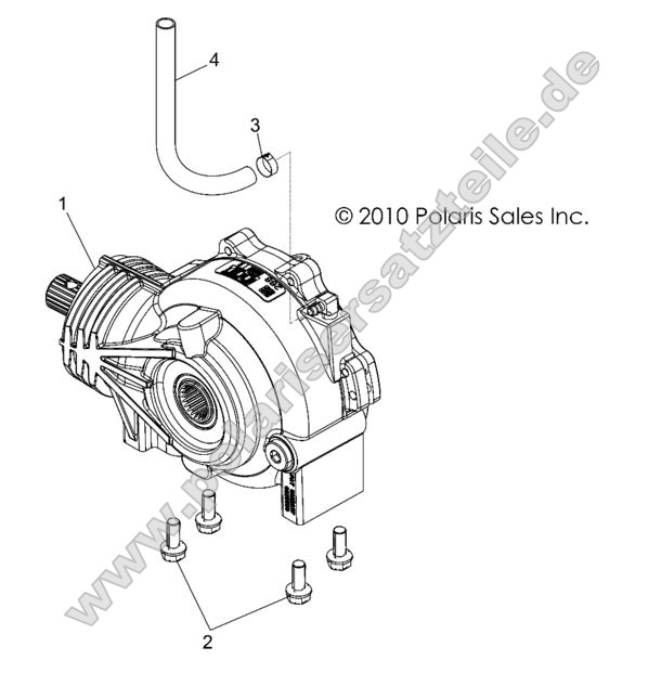 DRIVE TRAIN, FRONT GEARCASE