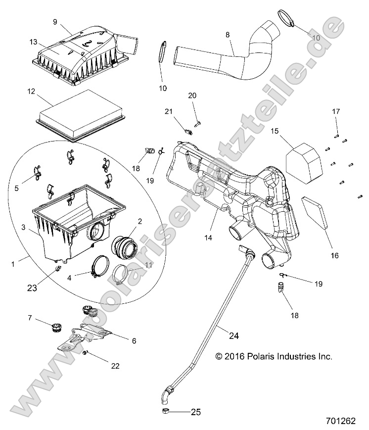 Engine, Air Intake System