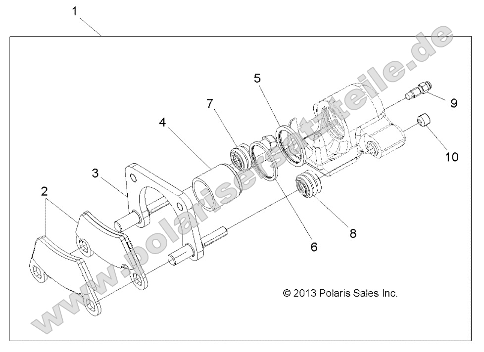 Brakes, Caliper, Rear
