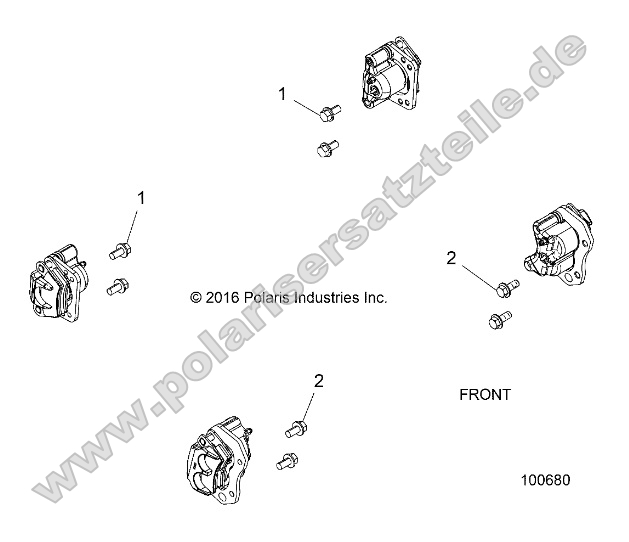 Brakes, Caliper Mounting