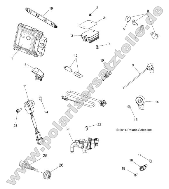 Electrical, Switches, Sensors, ECU and Control Modules