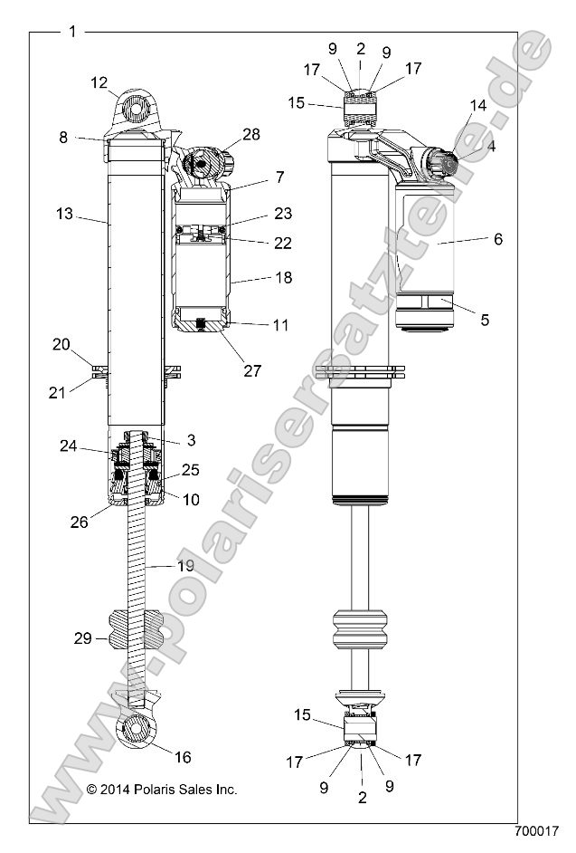 Suspension, Front Shock