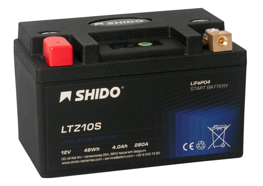 Shido LTZ10S Lithium Ionen Batterie 12V LiFePO4 (YTZ10S BTZ10S) Shido LTZ10S Lithium Ionen Batterie 12V LiFePO4 (YTZ10S BTZ10S)