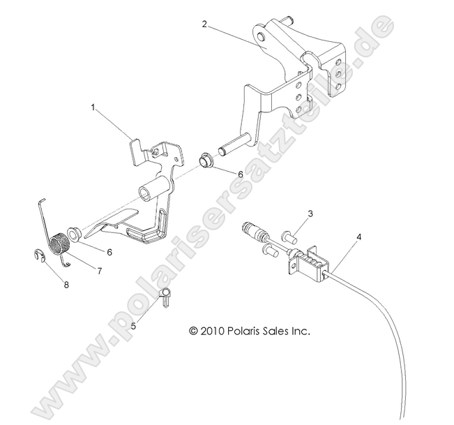 ENGINE, THROTTLE PEDAL