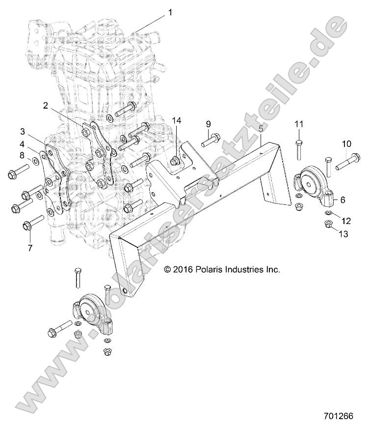 Engine, Engine Mounting