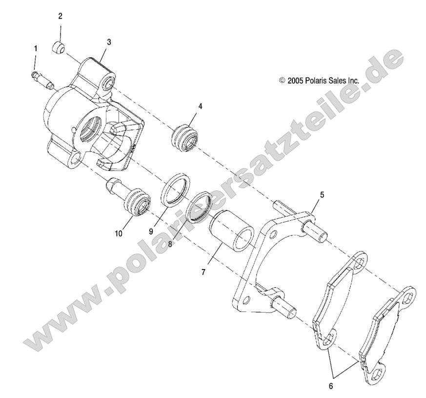 BRAKES, REAR CALIPER