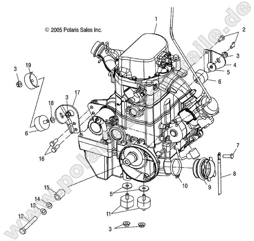 ENGINE MOUNTING