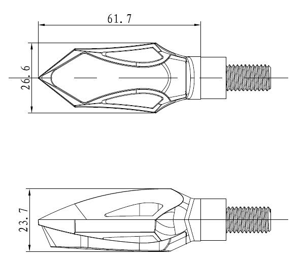 Puig_Sequenzielle_LED_Blinker_Set_Tower_schwarz_Glas_klar_ABE_20424N_daten Puig Sequenzielle LED Blinker Set Tower, schwarz, Glas klar, ABE, 70x24 mm