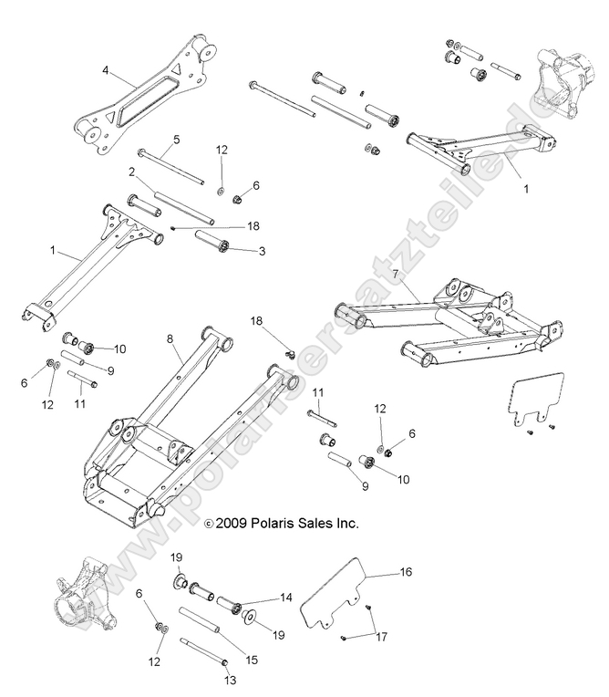 suspension rear control arms