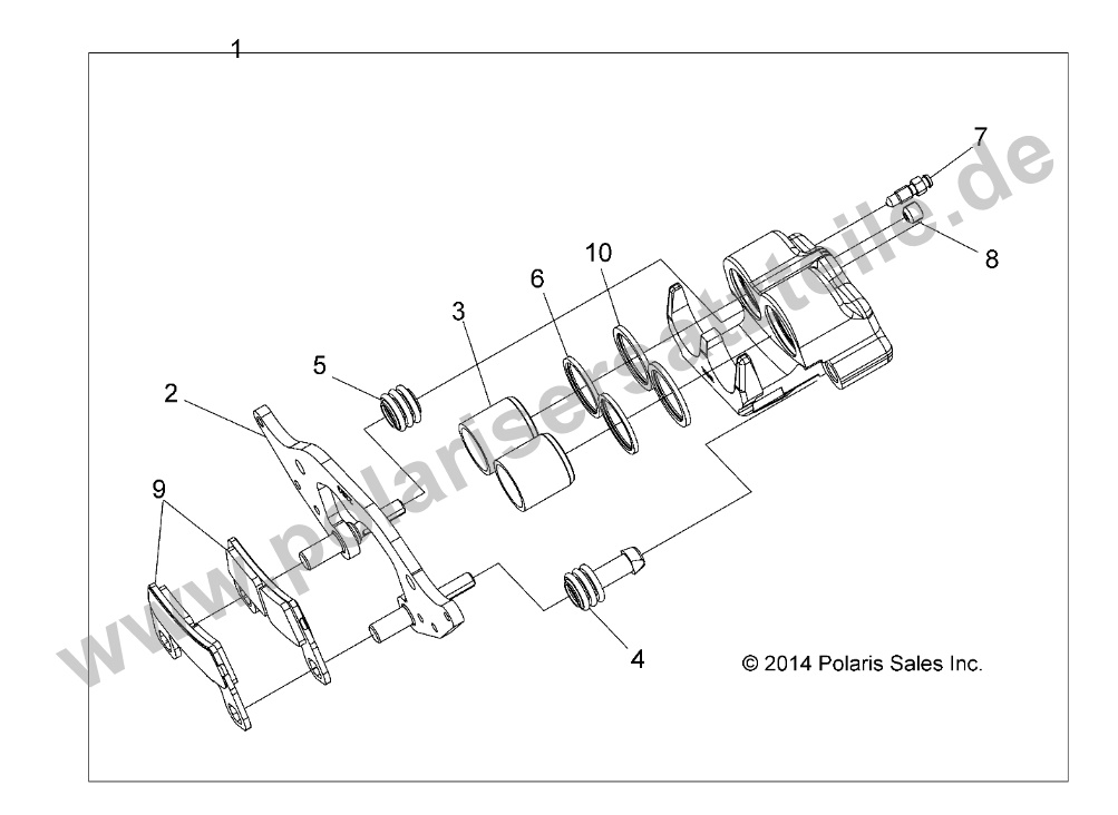 BRAKES, FRONT CALIPER