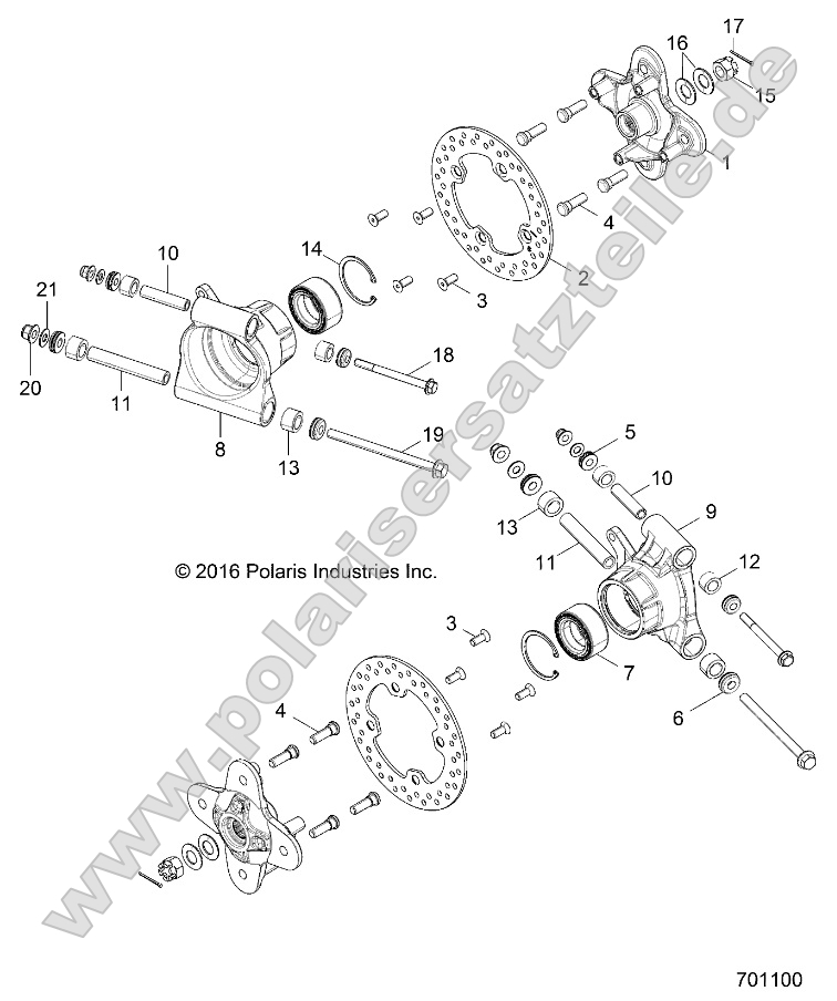 Suspension, Rear Carrier