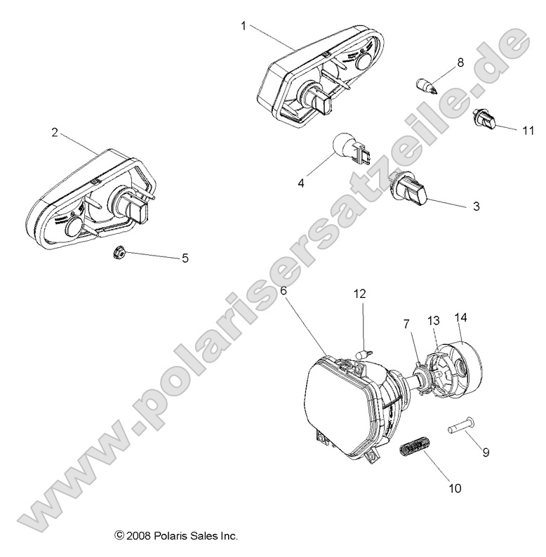 ELECTRICAL, HEADLIGHTS, TAILLIGHTS and BULBS