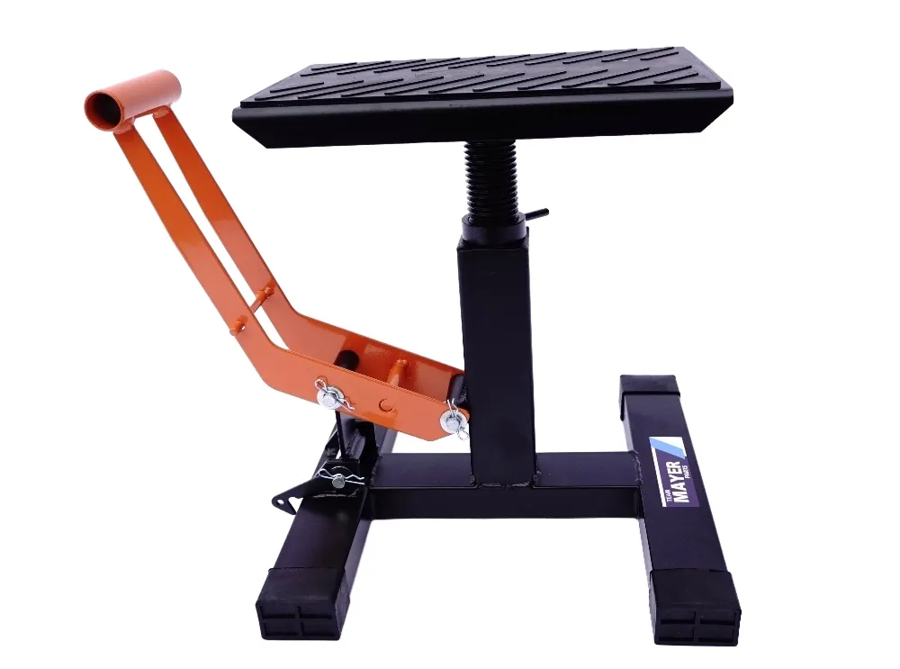 TMP Motocross & Enduro Hubständer Factory / MX Montageständer - schwarz-orange TMP Motocross & Enduro Hubständer Factory / MX Montageständer - schwarz-orange