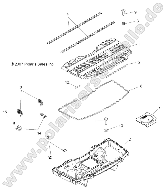 BODY, FRONT STORAGE BOX