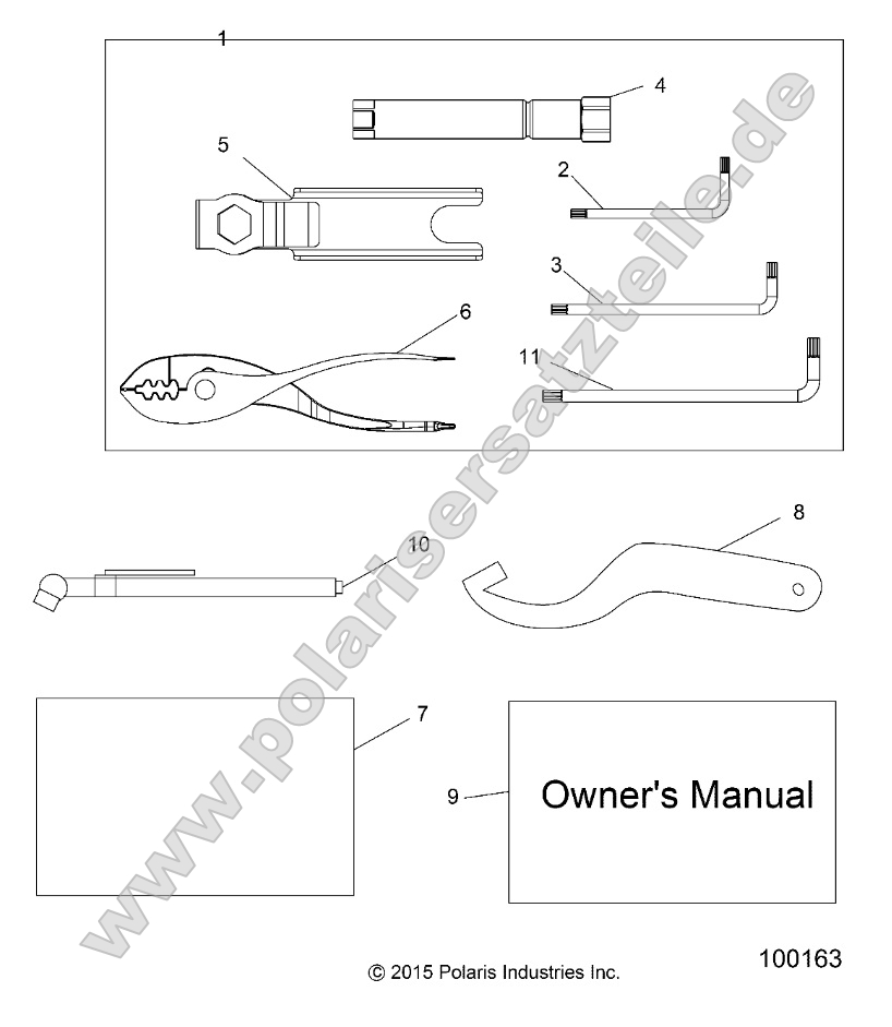 References, Tool Kit and Owners Manual