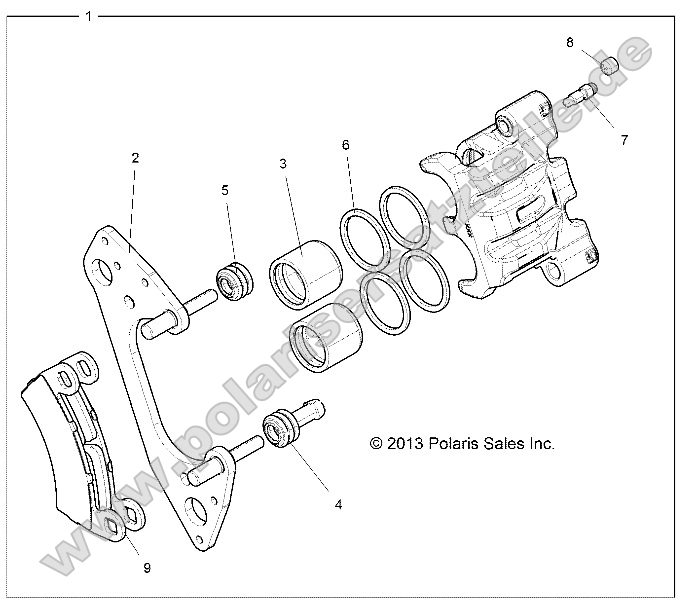 Brakes, Front Caliper