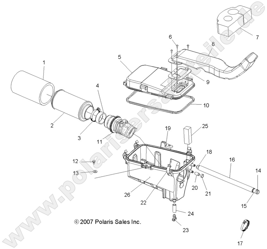 ENGINE, AIR INTAKE SYSTEM