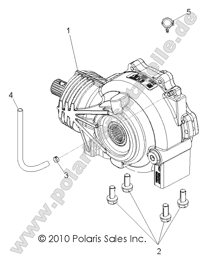 Drive Train, Front Gearcase