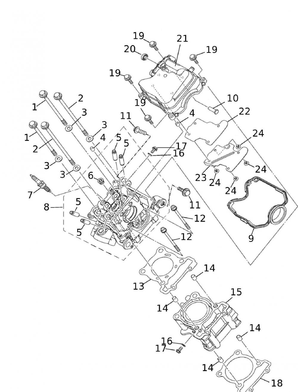 53138_47 Zylinder - Zylinderkopf