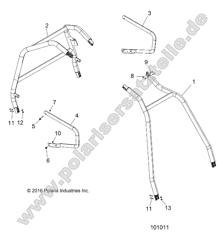 Chassis, Cab Frame and Side Bars