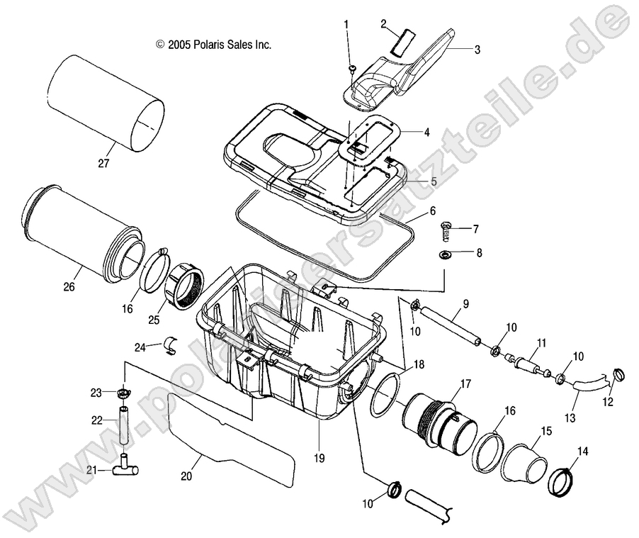 ENGINE, AIR INTAKE SYSTEM