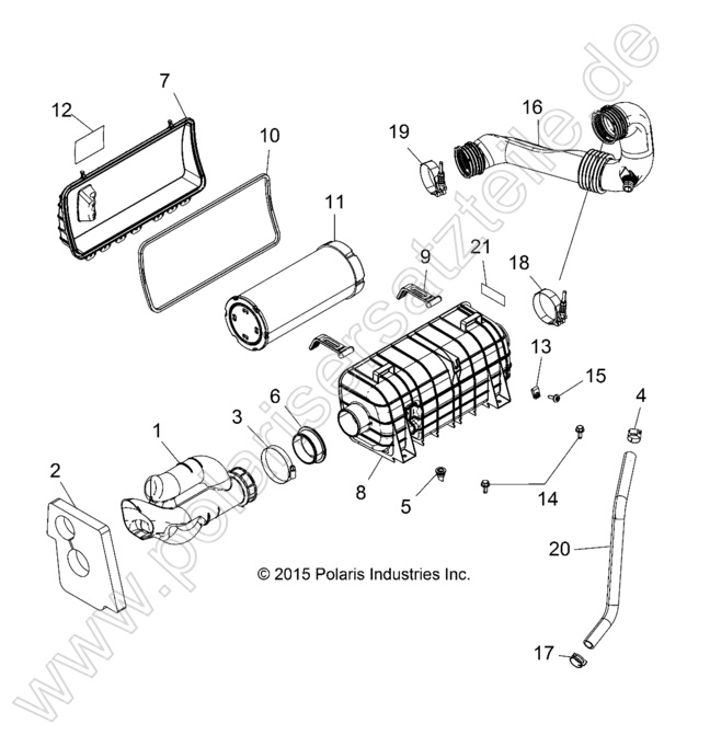 ENGINE, AIR INTAKE SYSTEM