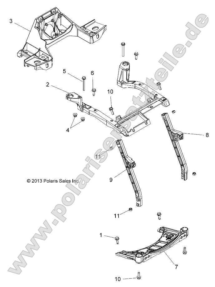 Body, Front Rack Support