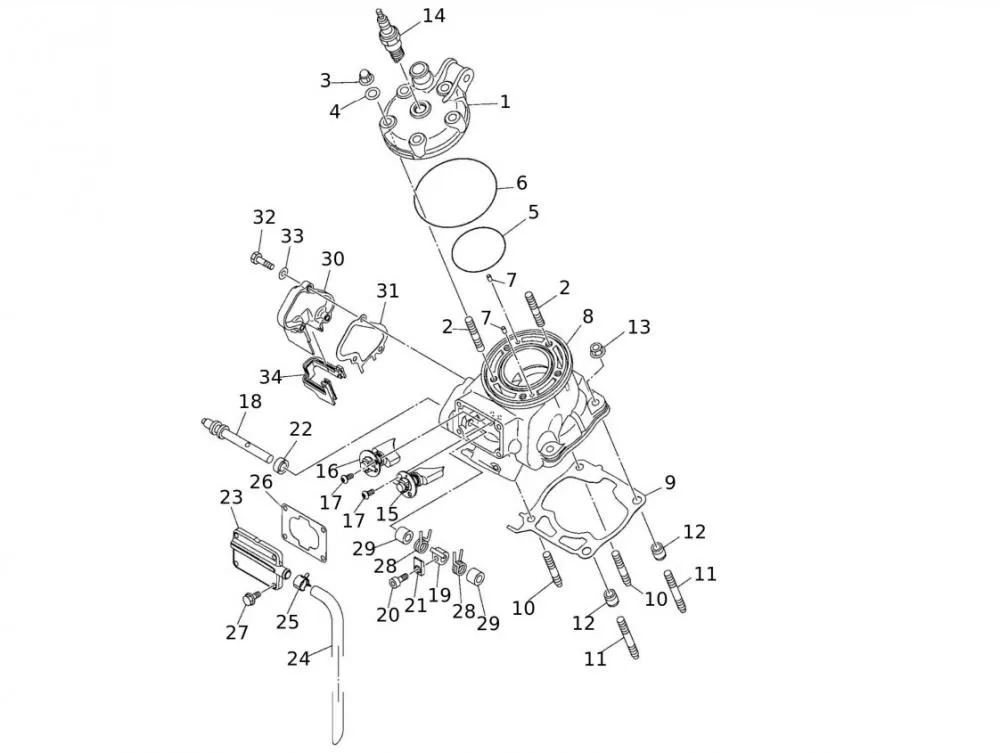 Zylinderkopf - Zylinder