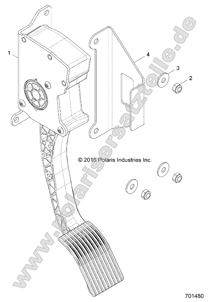 Engine, Throttle Pedal