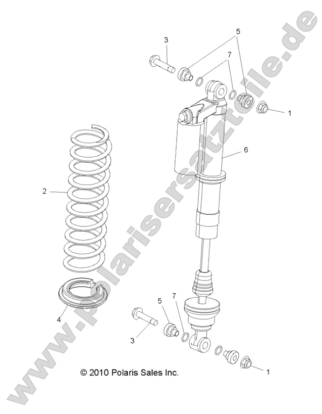 SUSPENSION, FRONT SHOCK MOUNTING