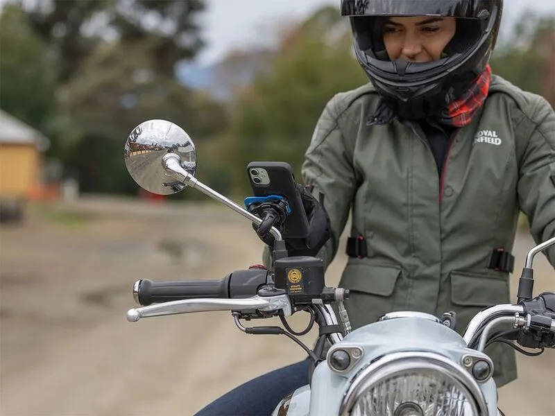 9914-3 Quad Lock Spiegel Smartphone Halterung - 10 / 12 / 14 / 16mm