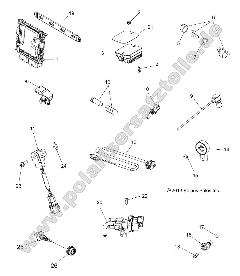 Electrical, Switches, Sensors, ECU and Control Modules