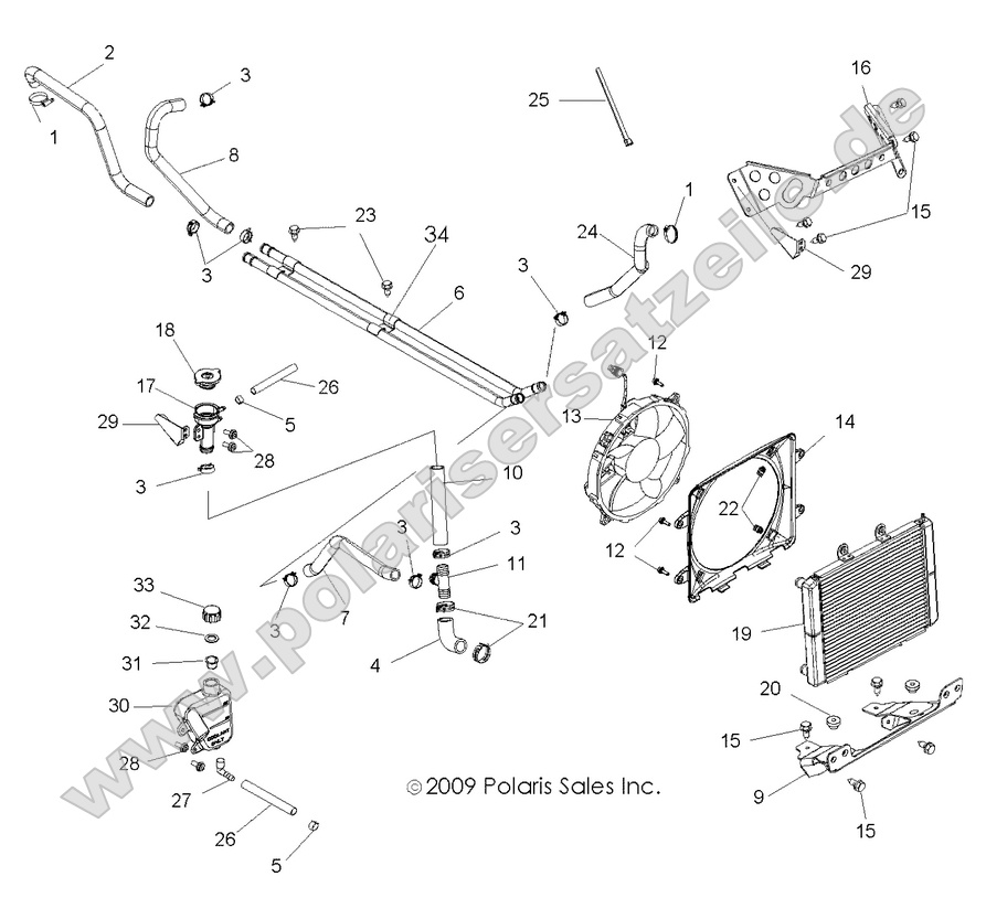 ENGINE, COOLING SYSTEM