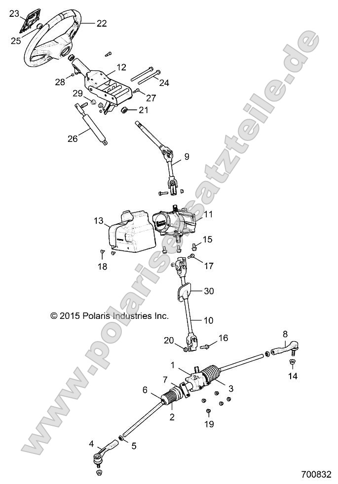 Steering, Steering Asm.