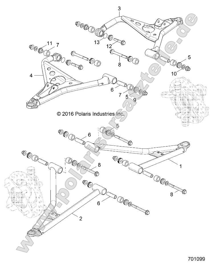 Suspension, Front Control Arms