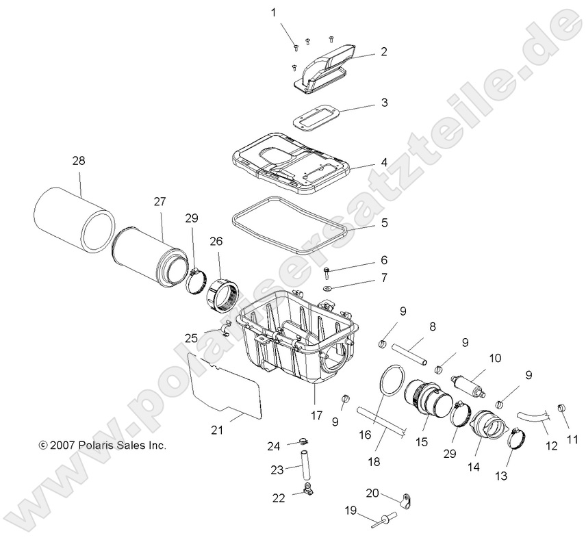 ENGINE, AIR INTAKE SYSTEM