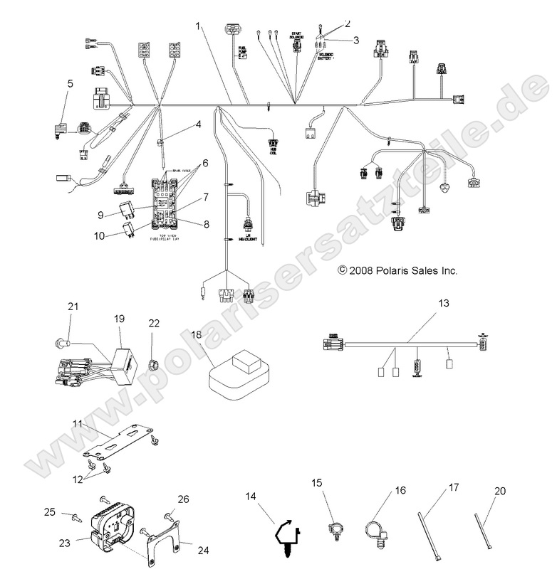 engine wire harness