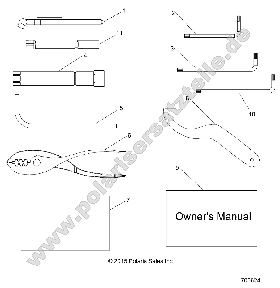 Reference, Owners Manual and Tool Kit