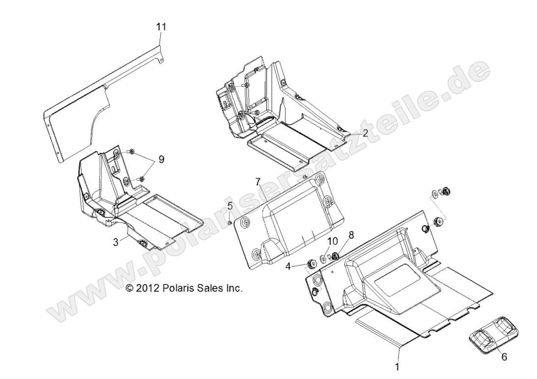 BODY, SEAT DIVIDER