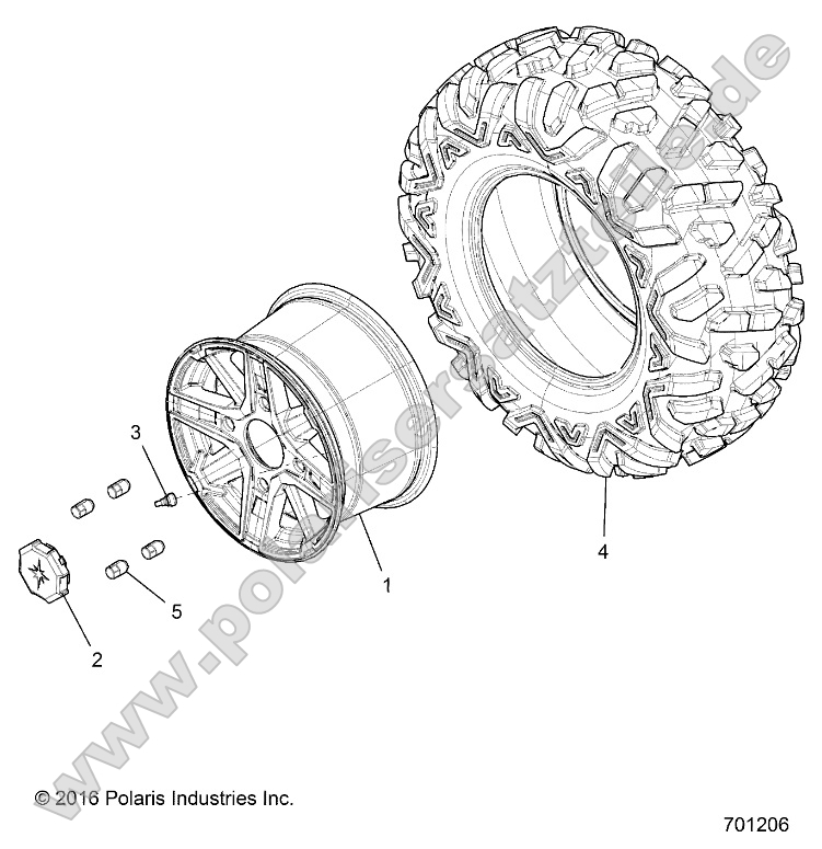 Wheels, Rear (701206)