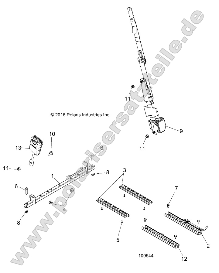Body, Seat Mounting and Belt