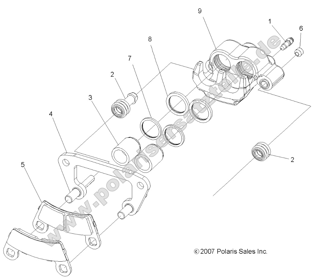 Brakes, Front Caliper