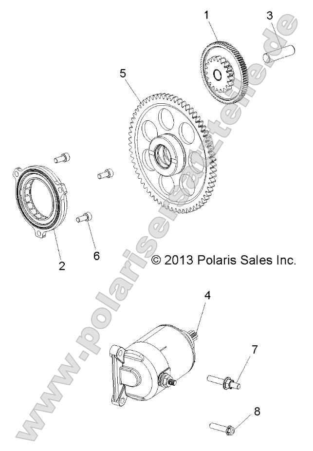 Engine, Starter Drive