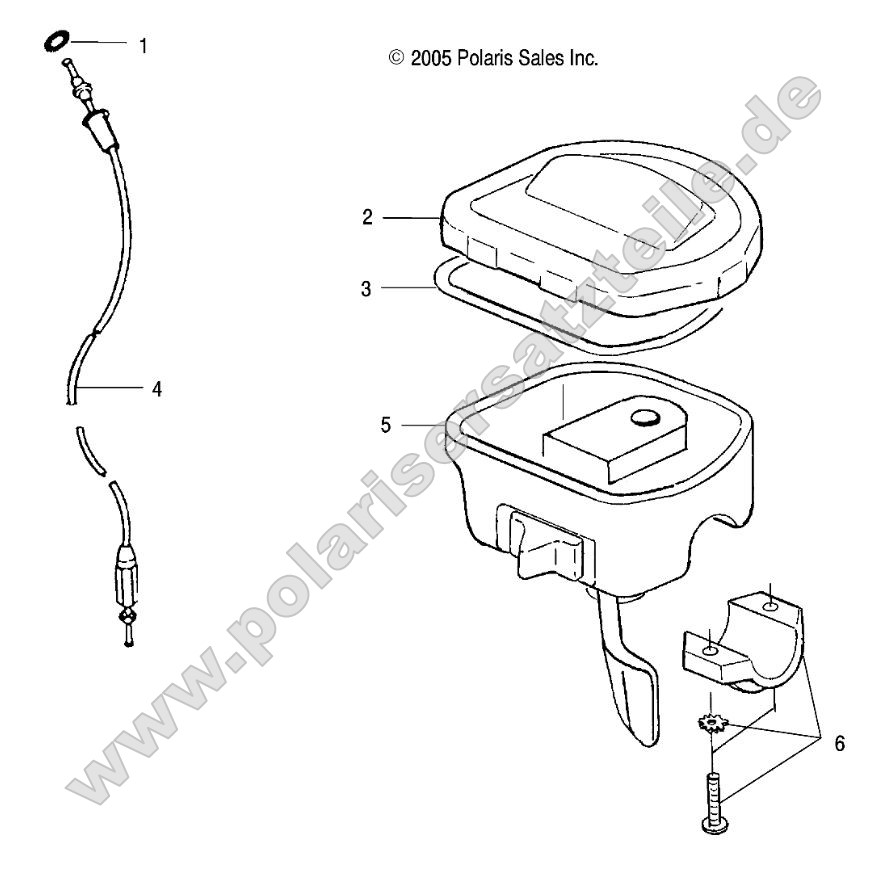 Controls - Throttle Asm/Cable