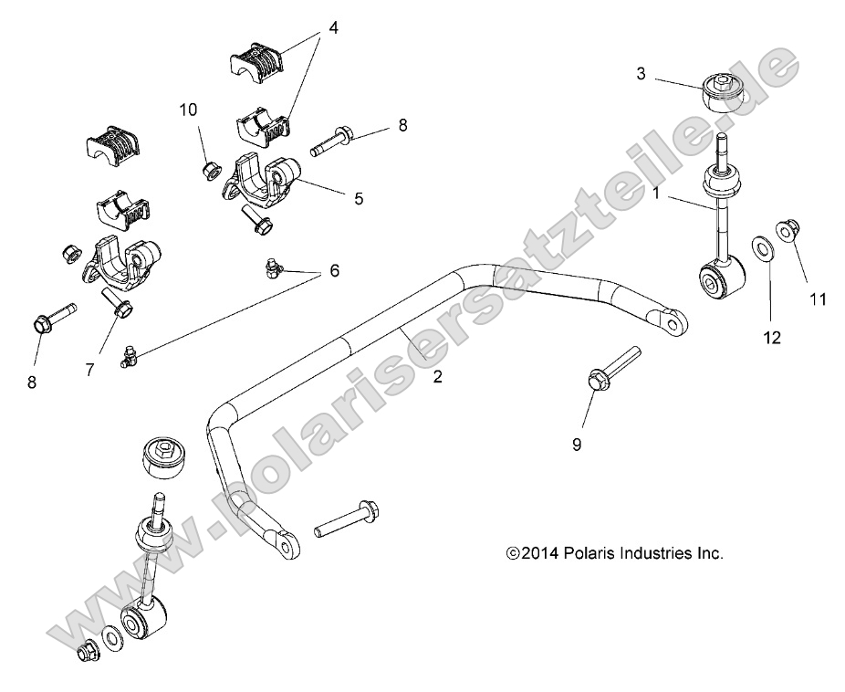 Suspension, Front Stabilizer Bar