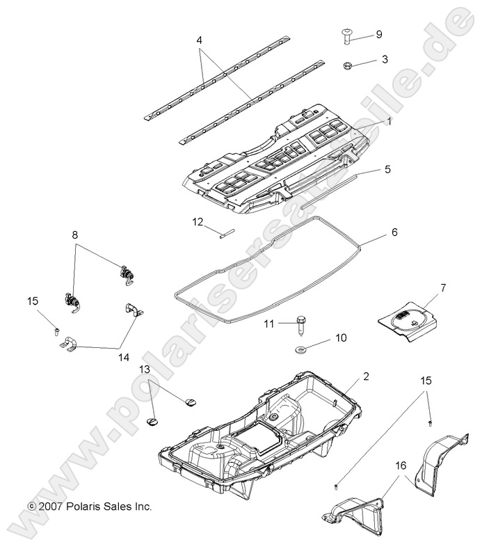 BODY, FRONT STORAGE BOX