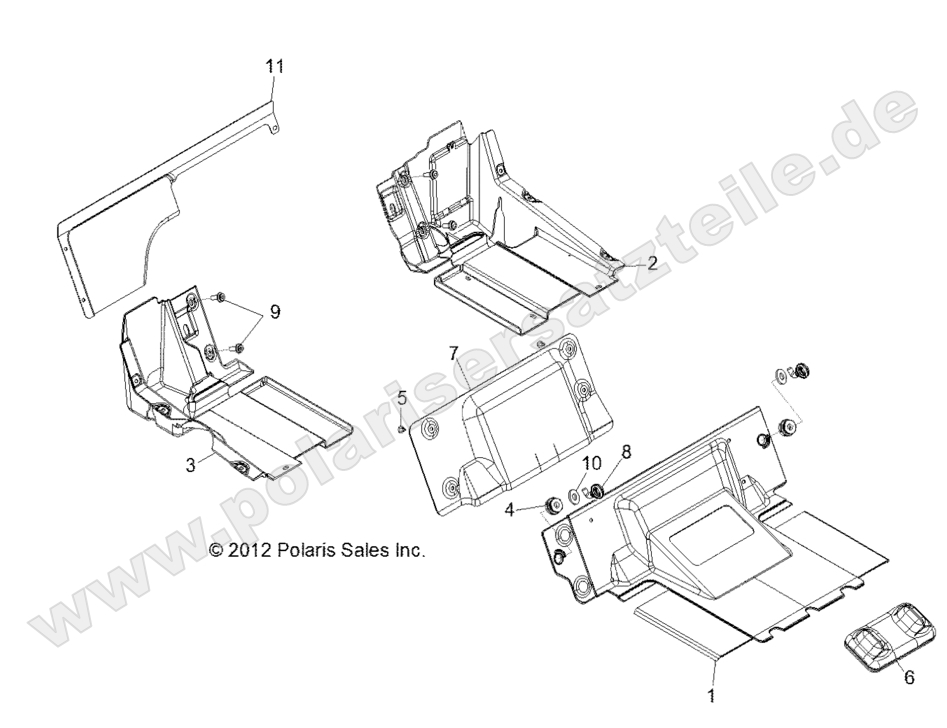 BODY, SEAT DIVIDER