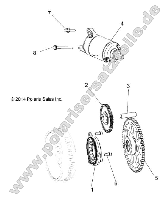 Engine, Starter Drive