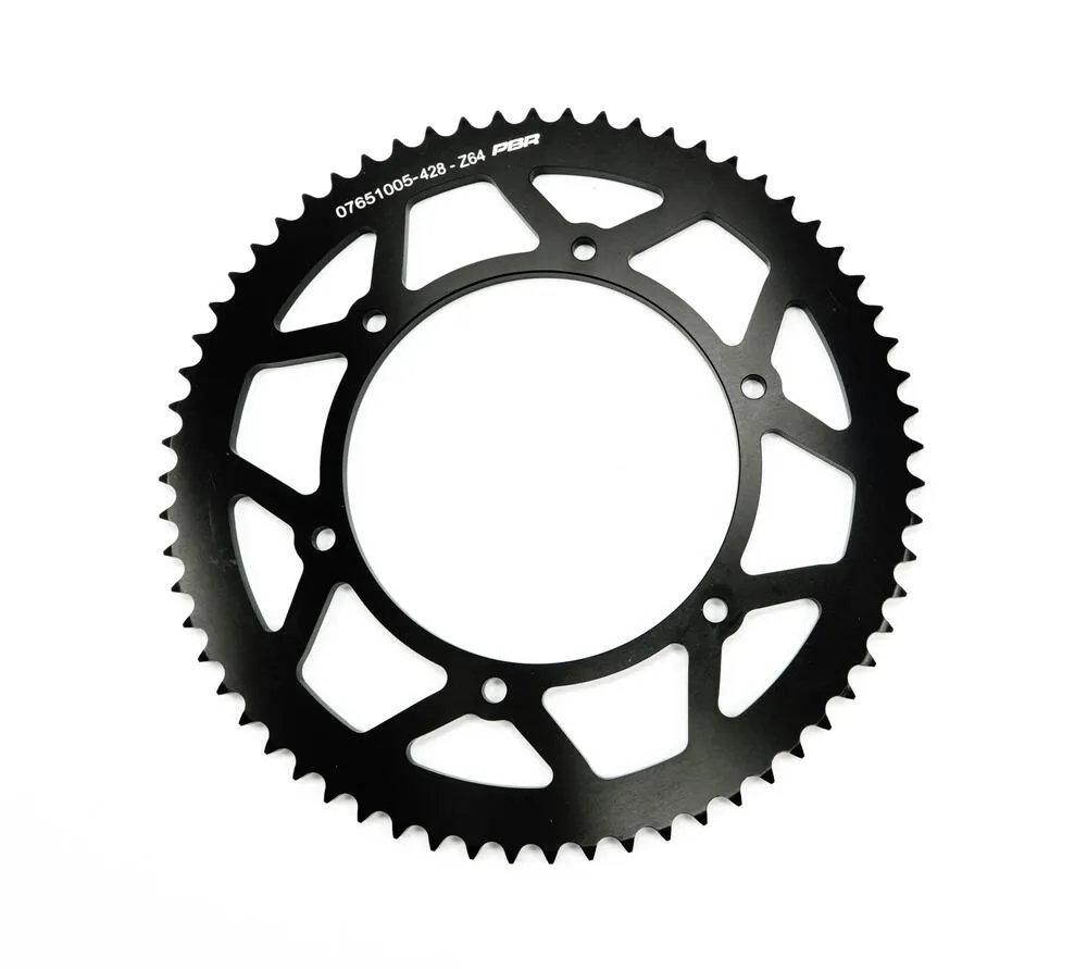 Fantic_Original_Kettenrad_Aluminium_schwarz_hinten___428___64__07651005 Fantic Original Kettenrad Aluminium schwarz hinten - 428 - 64